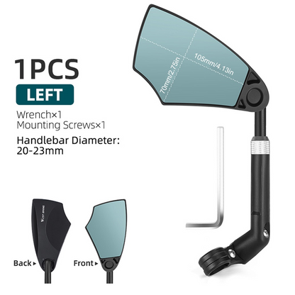 ⏳Oferta por tiempo limitado⏰Espejo retrovisor para manillar de bicicleta ajustable 360°