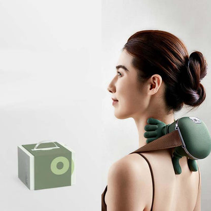 💆‍♂️ 50% OFF WHILE STOCKS LAST! ✨ Neck Massage Pillow - 3-Speed Heat Therapy, Relieves Pain & Stress, Portable for Home/Office 🔥📦