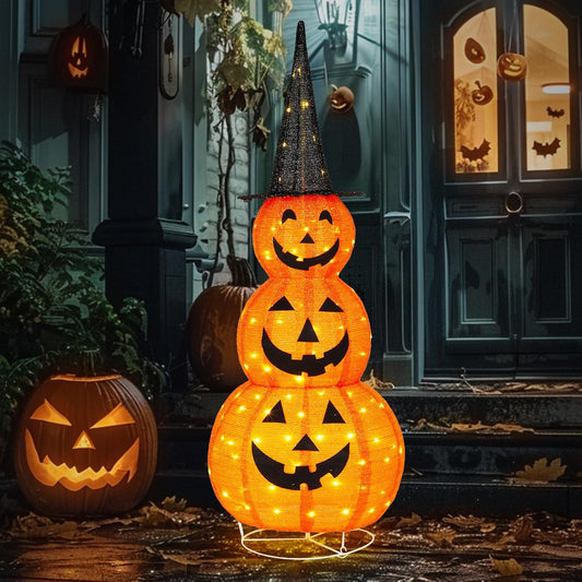 🎃 Venta caliente 50% de descuento 🎃🎃 Decoraciones de calabaza plegables de Halloween