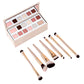 Kit de cepillo de maquillaje portátil todo en uno