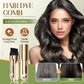 2 en 1 peine de tinte de cabello conveniente para cabello gris
