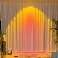 Lámpara de proyección LED con efecto de puesta de sol, ideal para fotografía, selfies, fiestas, hogar, dormitorio, bodas, camping, San Valentín, Halloween, Navidad.