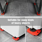 🛠️ 50% dto. Kit elevador y transportador de muebles pesados – incluye 1 elevador + 4 ruedas giratorias 360° con protección. ¡Mueve sofás, camas y armarios sin esfuerzo y sin ayuda! ✨💪