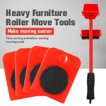 🛠️ 50% dto. Kit elevador y transportador de muebles pesados – incluye 1 elevador + 4 ruedas giratorias 360° con protección. ¡Mueve sofás, camas y armarios sin esfuerzo y sin ayuda! ✨💪