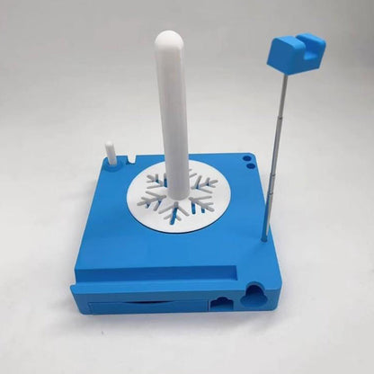 Caja organizadora de carrete de hilo portátil