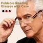 🔥Tiempo limitado 50% de descuento🔥  Lentes de lectura plegables con filtro de luz azul y estuche