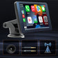 🚗 Navegación CarPlay inalámbrica 7", pantalla HD elegante y asistencia de reversa! 📺
