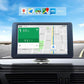 🚗 Navegación CarPlay inalámbrica 7", pantalla HD elegante y asistencia de reversa! 📺