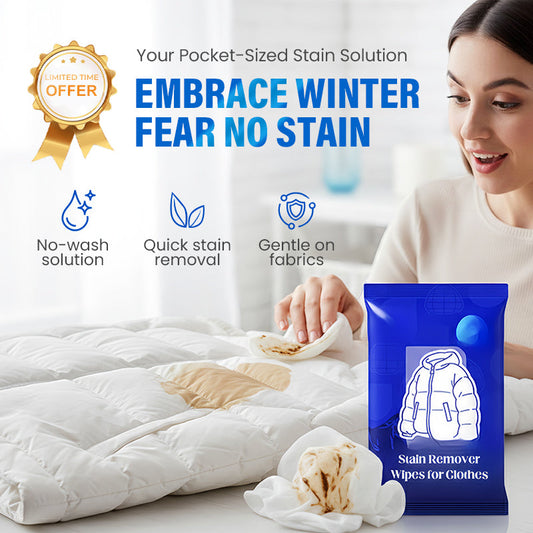 Toallitas Quitamanchas para Ropa