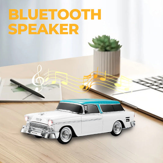 Altavoz Bluetooth Inalámbrico Modelo Coche Retro