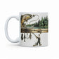 🎣Taza de café de cerámica con temática de pesca🎣