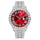 🔥Tiempo limitado 50% de descuento🔥  Reloj de cuarzo con diamantes de imitación de moda para hombre