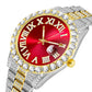 🔥Tiempo limitado 50% de descuento🔥  Reloj de cuarzo con diamantes de imitación de moda para hombre