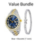 🔥Tiempo limitado 50% de descuento🔥  Reloj de cuarzo con diamantes de imitación de moda para hombre