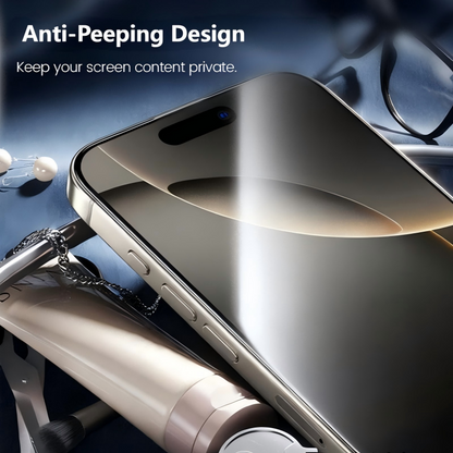 Full Coverage HD & Anti-Peeping iPhone Screen Protector