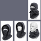 Mascarilla con cuello y gorro cálido para exteriores, unisex, 3 en 1