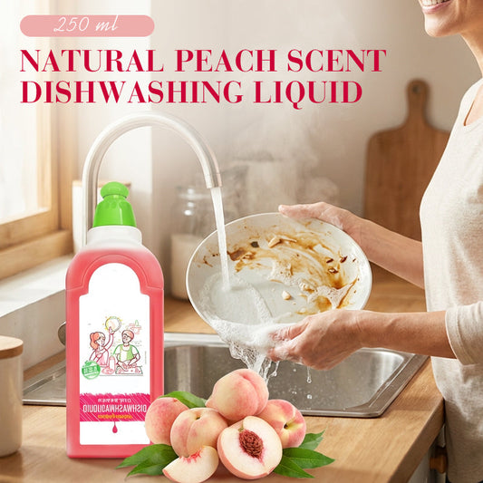 🍑líquido lavavajillas natural con aroma a melocotón