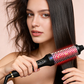 🔥💇‍♀️ Cepillo Calefactado 2 en 1 – Alisa y Riza con Facilidad, Estilo Profesional en Casa ✨🌸