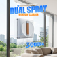 🧽Limpiador de cristales automático con doble spray 🤯¿Manchas? ¿Manchas? ¡Deja que este robot inteligente se encargue del brillo! ✨