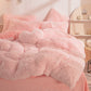 📢📢 ¡¡50 % de descuento!! ⏰ Juego de cama de felpa para el invierno: 4 piezas, cálido y acogedor ✨