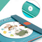Tablero de Aprendizaje de Fracciones Magnético para Niños