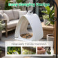 Comedero para pájaros colgante moderno para jardines al aire libre