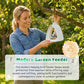 Comedero para pájaros colgante moderno para jardines al aire libre