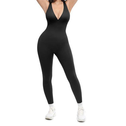 🥳¡OFERTA CALIENTE 2026🥳💞¡VENDIDO MÁS DE 50K!🌸🦋50 % DE DESCUENTO en mono con cuello en V de gran elasticidad: facilidad durante todo el día para hacer ejercicio y más. Transpirable, flexible y elegante sin esfuerzo. Tu opción para el movimiento. 🧘‍♀️💫
