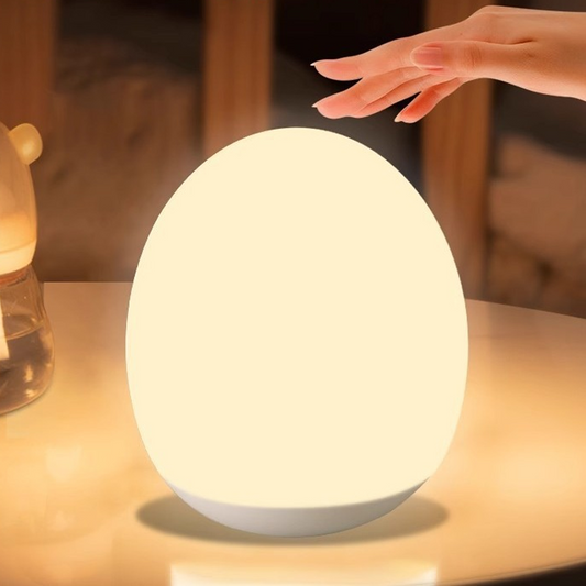 Lámpara de Noche LED de Silicón con Control Táctil