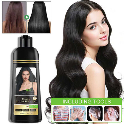 Champú nutritivo para teñir el cabello