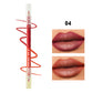 Lápiz delineador de labios mate de doble punta