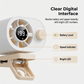 Enfriador de aire recargable con clip para exteriores