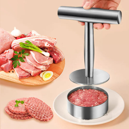 Molde para hamburguesas redondas de prensa para carne