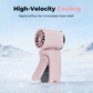 🔥Ventilador portátil con clip y pantalla LED.🌬️ Ligero y con un potente flujo de aire, la pantalla LED muestra claramente el nivel de batería. Engánchalo donde quieras y mantente fresco todo el día. ¡Súper práctico!