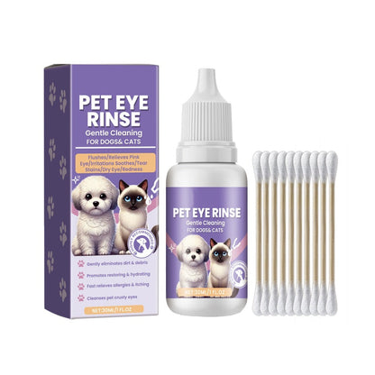 Solución ocular suave para perros y gatos