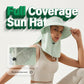Sombrero de protección solar para exteriores con solapa para la cara y el cuello