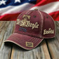 🔥Oferta por tiempo limitado 🎁🔥Gorra con bandera estadounidense bordada y efecto desgastado