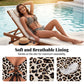 Conjunto de bikini sexy con cordones para mujer