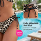 Conjunto de bikini sexy con cordones para mujer