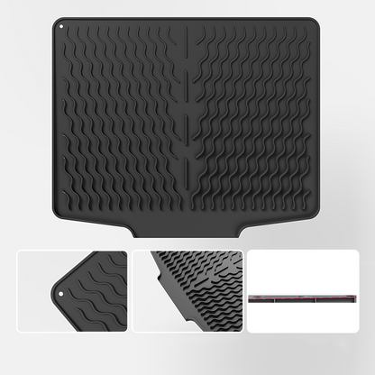 Tapete de Silicona Autodrenante para Secar Platos