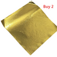 500 láminas de imitación de pan de oro para muebles y proyectos artísticos.