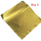 500 láminas de imitación de pan de oro para muebles y proyectos artísticos.