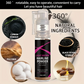 Spray de polvo rellenador instantáneo para la línea del cabello