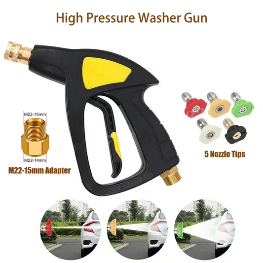 Ergonomic High Pressure Washer Gun