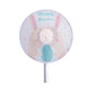 Funda protectora antipolvo lavable para ventilador eléctrico redondo con diseño de dibujos animados, ideal para el verano.