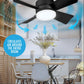 🔥Rebajas: 50 % de descuento🎁 Ventilador de techo y lámpara 2 en 1 portátil con mando a distancia