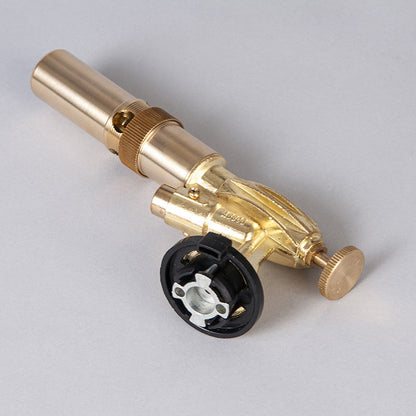 🔥 Cabezal de soplete de butano de latón de alta resistencia: ¡Potencia industrial, control de precisión! 💪🧯 Fabricado completamente en latón, llama ajustable hasta 1300 °C: afronta cualquier trabajo con confianza. 🛠️⚡