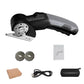 Kit de Tijeras Eléctricas Inalámbricas Recargables y Portátiles para Tela