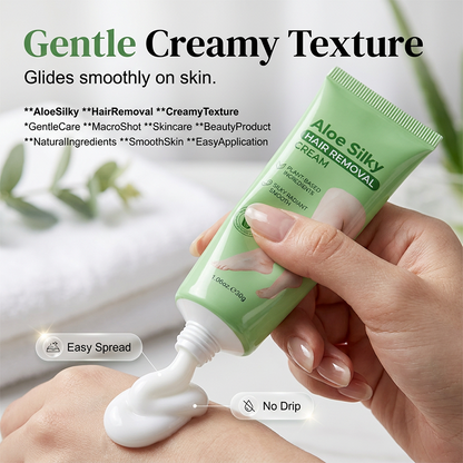 💖Oferta imperdible 2026💖 Crema depilatoria suave de aloe vera