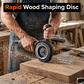 🔥 ¡50% de descuento! Disco para dar forma a la madera para amoladora angular: remoción rápida, ultrarresistente. ¡Perfecto para tallar y bricolaje! ¡Más de 50.000 unidades vendidas! 🔧✨
